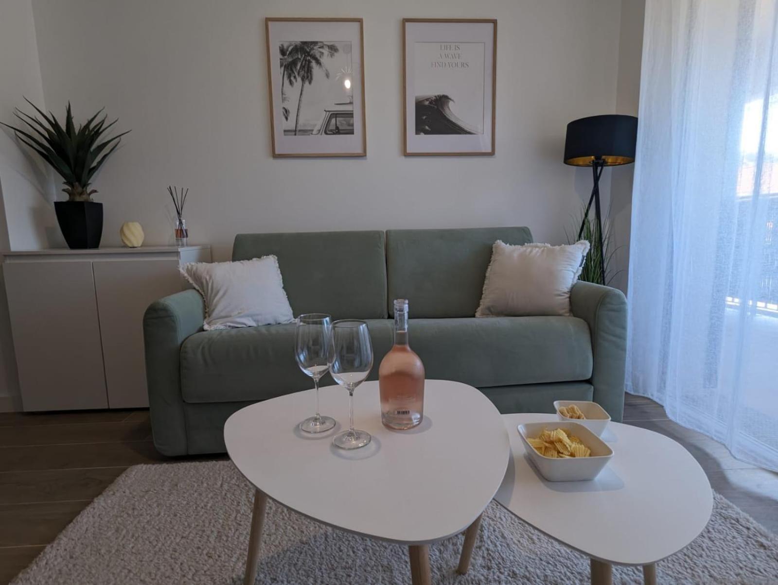 Апартаменти Biscawai Chaleureux Et Cosy Avec Terrasse Біскарросс Екстер'єр фото